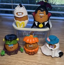 1992 McDonald's Happy Meal Halloween McNugget Nugget Buddies Complete Set Lot