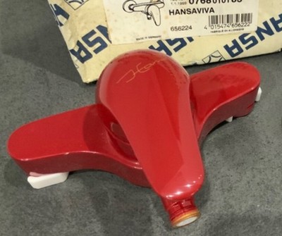 Hansaviva Duscharmatur  Hansa Viva Rot Rarität, Einhebelmischer B-Ware