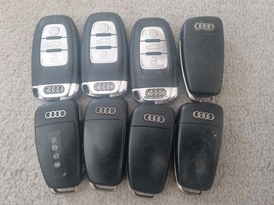 Gebrauchter Restposten 8 ungeprüfte Audi Autoschlüssel