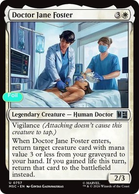 Doctor Jane Foster - Foil - MSC - 757 NM/LP