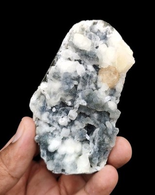 Natural Coated Calcite on Chalcedony Minerals (Zeolite) #615