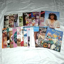 Lot of 23 Thread Crochet Pattern Books, Doilies, Wedding, Ornaments, Miniatures