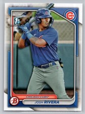 2024 BOWMAN #BP-115 JOSH RIVERA PROSPECTS CHICAGO CUBS