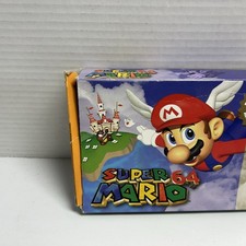 AUTHENTIC Super Mario 64 Nintendo 64  w Original Box No Manual