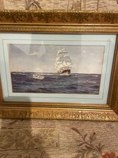 1889 Oil - Atmospheric Seascape