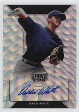 2018 Leaf Metal Draft Wave Foil Owen White #BA-OW1 Auto 9vp