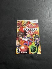 bakugan battle brawlers wii Manual Only