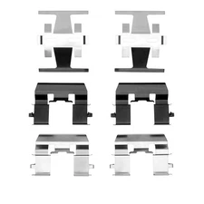 HK1-59016 R1 Concepts Brake Hardware Kit Front Sedan for Honda Accord Integra CL