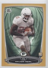 2014 Bowman Rookies Gold 267/399 Rajion Neal #59 0f8
