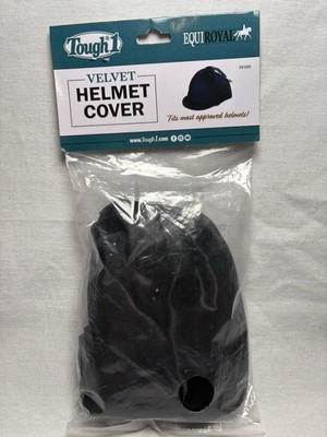 Tough-1  Black Velvet Spandex Helmet Cover 19-320