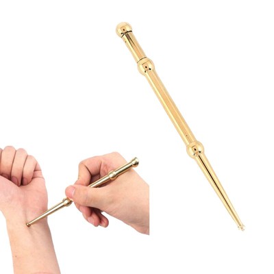 Pure Copper Acupressure Pen Ear Acupoint Massage Stick Improve Point Massage Pen