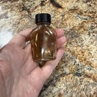 Pfluegler Speede reel oil Vtg Glass Bottle Used Fishing Tackle — photo 3