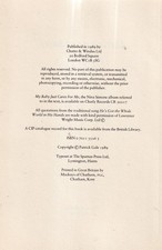 Patrick Gale Little Bits Of Baby Signed Hardback