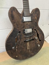 Epiphone Dot Studio Electric Guitar - extreme relic finish - plays great