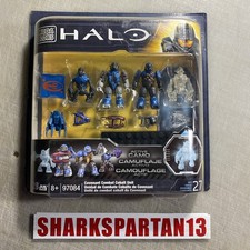 MEGA BLOKS HALO COVENANT COBALT COMBAT UNIT #97084 28 PIECES NEW