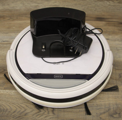 ILIFE V3S PRO Robot Vacuum Cleaner With Docking Station and power cord