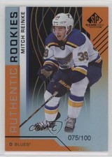 2018 SP Game Used Authentic Rookies Orange Rainbow 75/100 Mitch Reinke #172 ht1