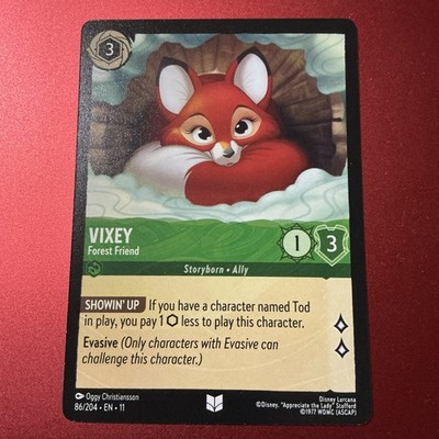 Lorcana Normal Vixey - Forest Friend Winterspell 86/204 Uncommon NM