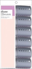 Professional 1-Inch Magnetic Hair Rollers  8-Count Smooth Curl Styling Set