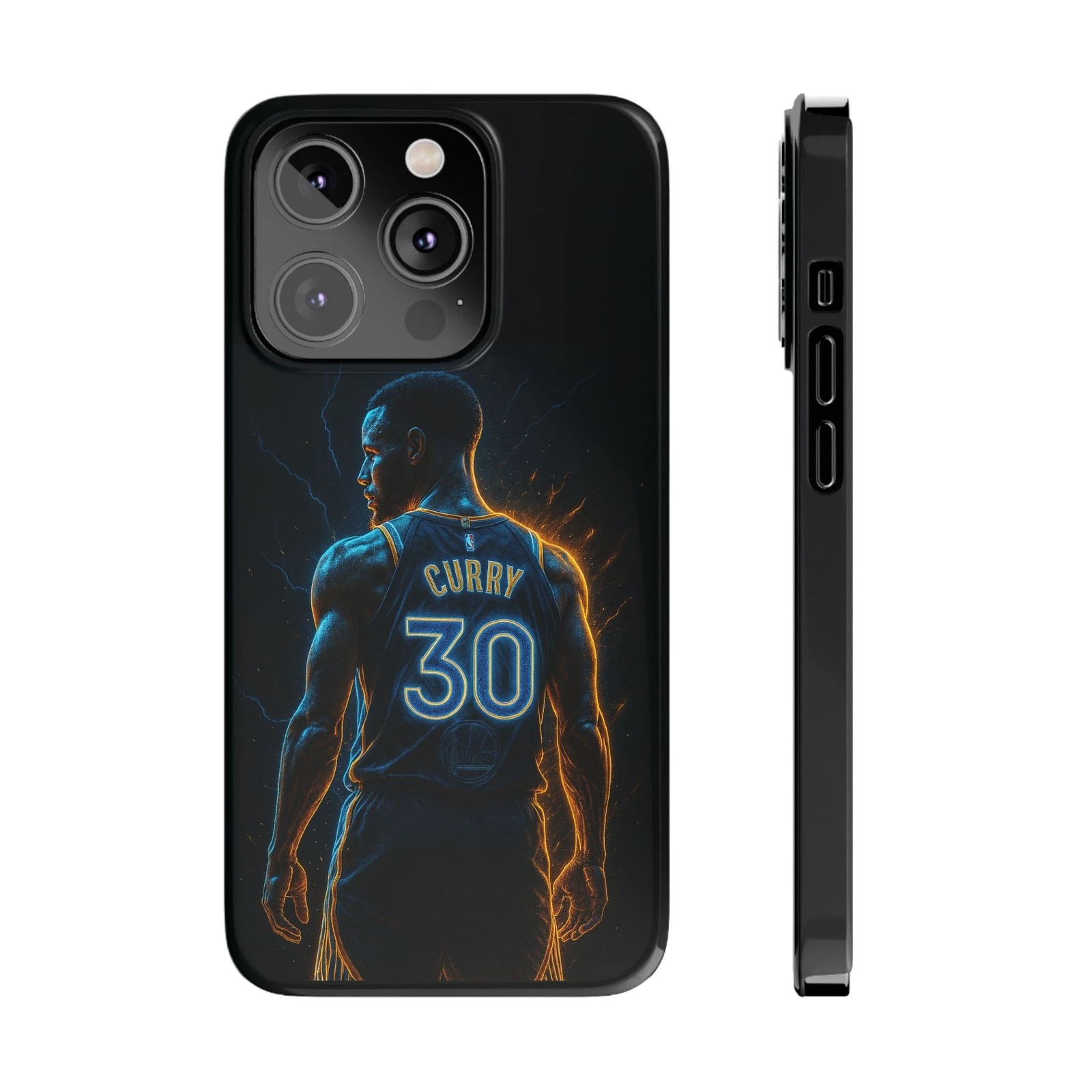 Stephen Curry Basketball iPhone Case, NBA Mobile Cover, Golden State Warriors
