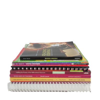 Lot of 9 Educational Teacher Reference Materials Books Kindergarten to HS