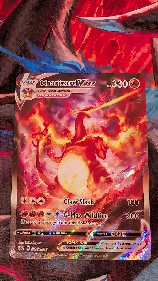 Pokémon TCG Charizard VMAX SWSH261 Black Star Promo Sword & Shield Promo