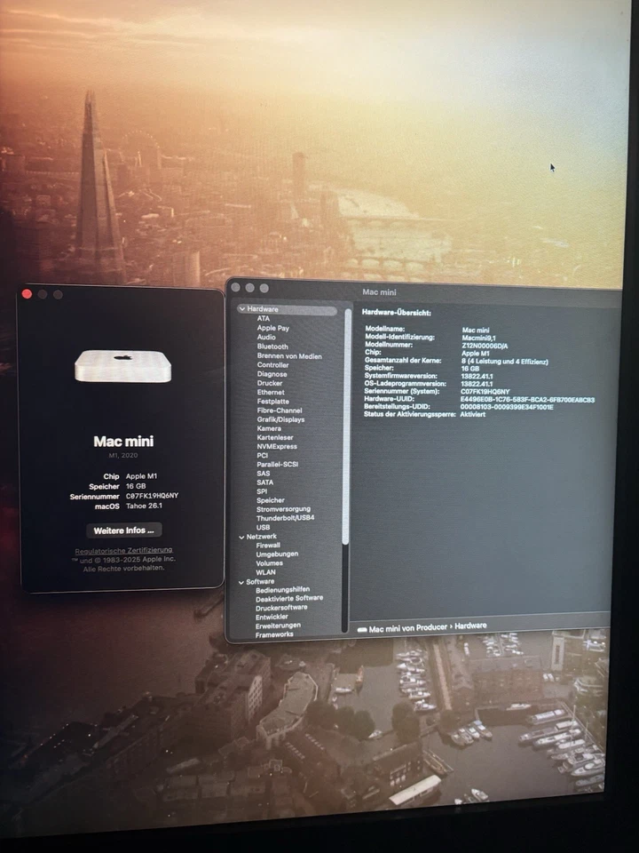 Apple Mac Mini 2020, 256GB SSD, Apple M1 8-Core, 3.20GHz, 16GB RAM - Bild 4 von 4