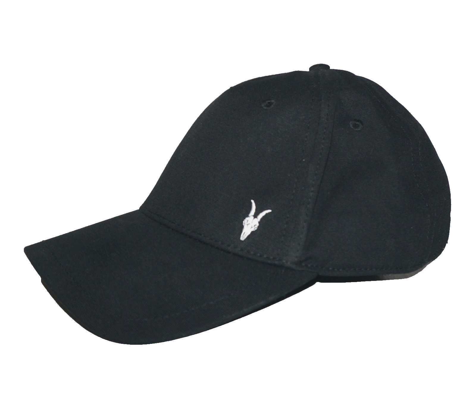 ALLSAINTS Black Cotton Basic Baseball Hat / One S… - image 10