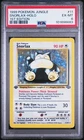 1999 POKEMON JUNGLE 1ST EDITION #11 SNORLAX-HOLO PSA 6