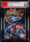 Michael J Fox/Lloyd Signed Back to the Future Part II & III Nintendo PSA 8.5 CIB