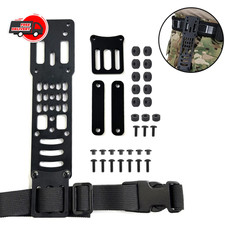 Tactical Belt Drop Metal Modular Holster Adapter Plate Adjustable QLS Platform