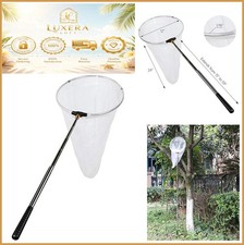 Insect Net 12 Inch Ring 24 Inch Deep Butterflies Dragonfly Catcher Telescopic
