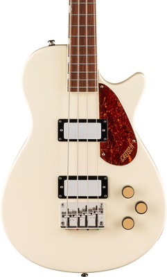 Gretsch Streamliner Jet Club Single-cut Electric Bass Guitar - Vintage White