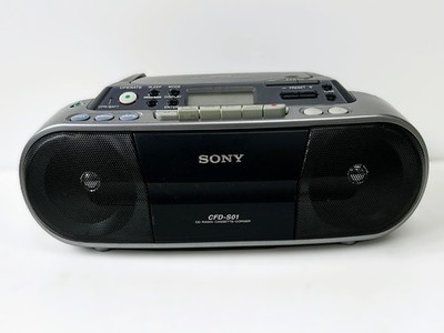 Sony CFD-S01 Digital Radio/Kassetten/CD-R/RW Recorder Boombox tragbar.
