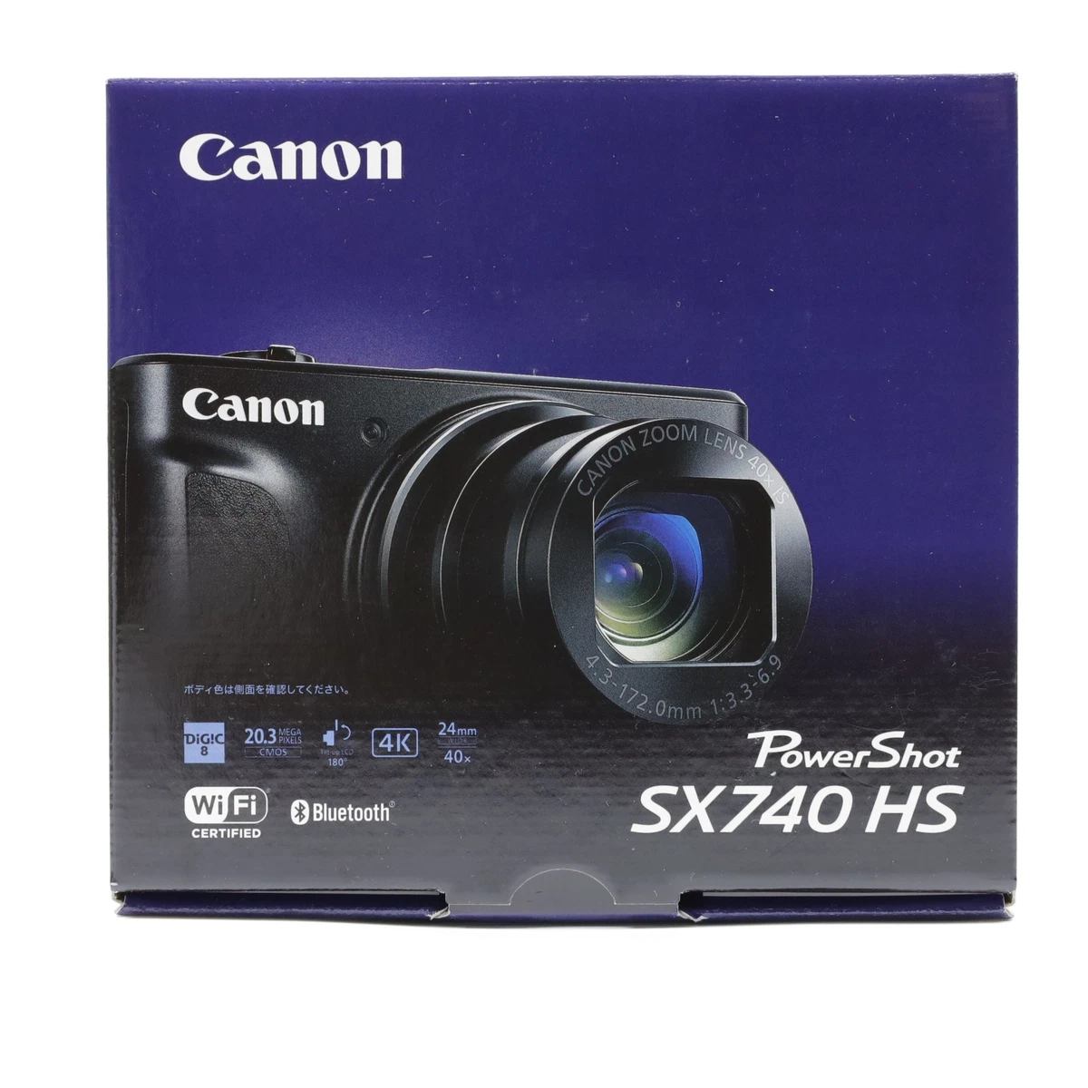 ✩新品/未使用✩ワケアリ品✩Canon PowerShot SX740 HSBK Canon PowerShot SX740 HS Digital Camera, 20.3MP, 40x Optical Zoom