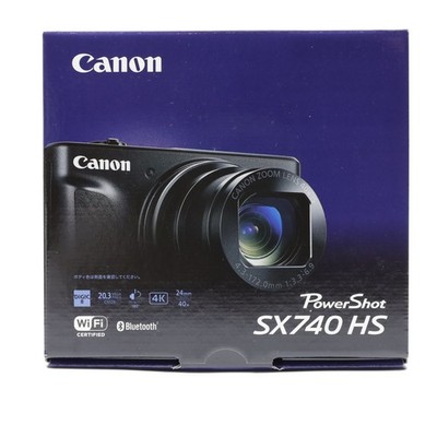 Canon PowerShot SX740 HS 20.3MP Digital Camera Black [Brand New