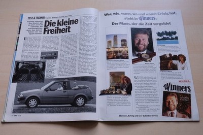 Rallye Racing 15/1988 Toyota Starlet Cabrio von Hintz in einer seltenen Vorstell
