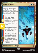 MTG Armor Wars Marvel Super Heroes Rare Enchantment Saga NM