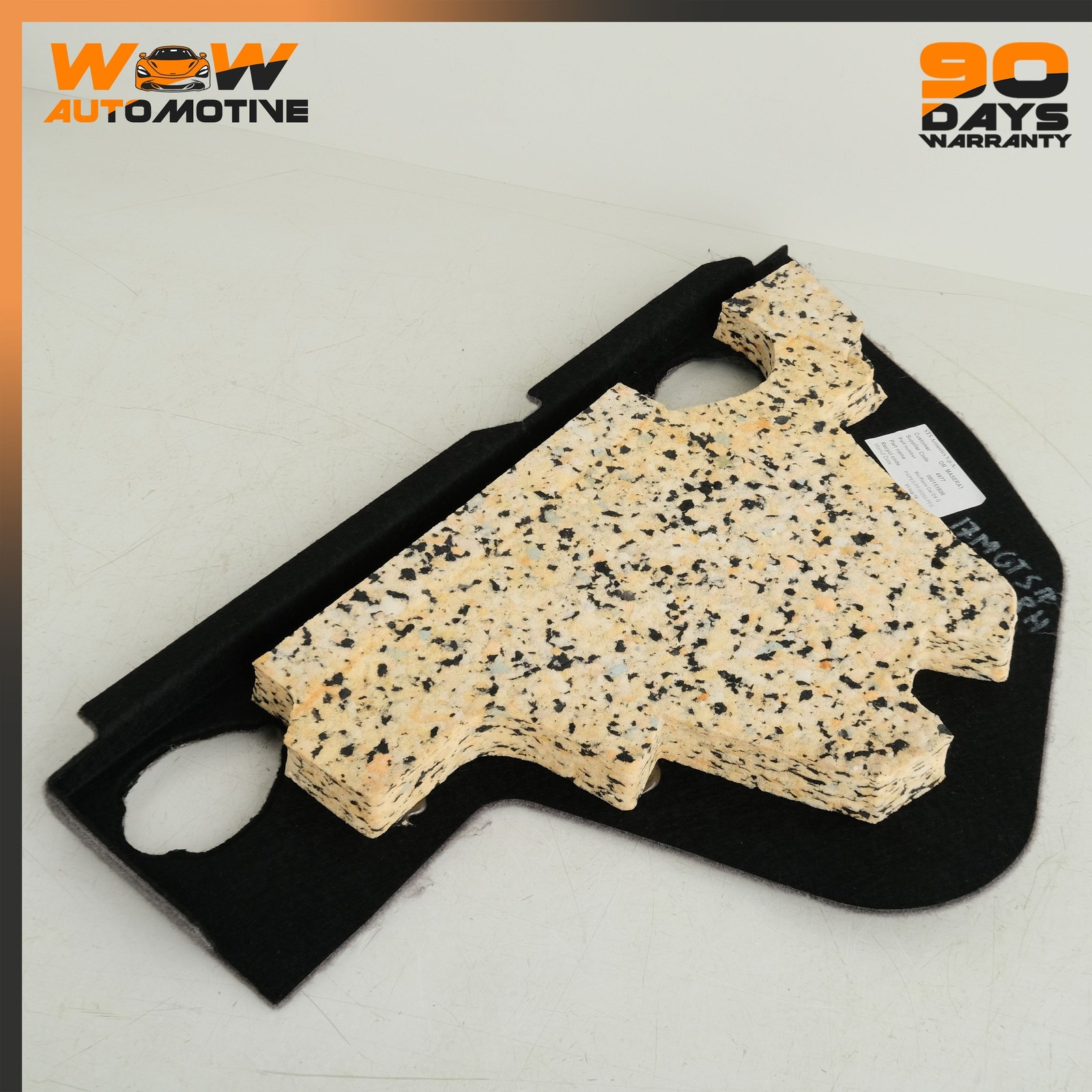 Maserati GranTurismo Sport 2008-2017 Rear Right Trunk carpet trim