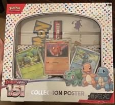 Pokémon Coffret Collection Poster EV3.5 Écarlate Violet 151 FR NEUF SCELLÉ