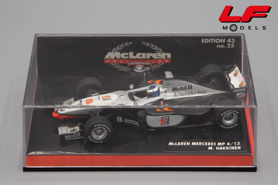 1:43 McLaren Mercedes MP4/13 M. Hakkinen - Minichamps - Immagine 3 di 3