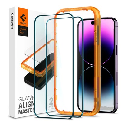 Spigen tR Align Master 2 Pack, FC black - iPhone 14 Pro Max