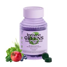 Lemme Greens Superfood Gummies, 30-Day Supply...