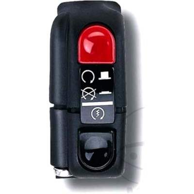 Motorfunktionsschalter Domino mit Anlasserschalter und Engine Stop