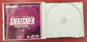 Snatcher PC Engine CD Game Japan Version Classic Sci-Fi Adventure