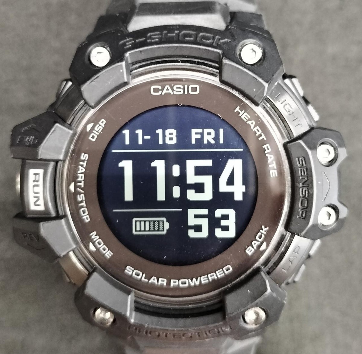 Casio GBD-H1000-1JR G-Squad Smartwatch Fitness GPS Black | eBay