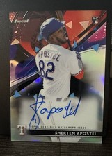 2021 Topps Finest Sherten Apostel Finest Autographs Refractor Rookie Auto #FA-SA