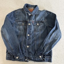 Levi's Kids Teen 13 to 15 YRS Boy's Girl's Youth Denim Jean Jacket Size XL