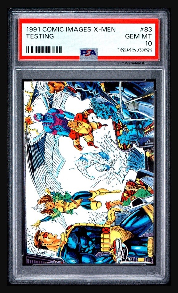 1991 comic images x-men #83 Testing PSA 10
