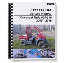 2005-2016 Kawasaki Mule 600 610 Side by Side SERVICE & REPAIR MANUAL